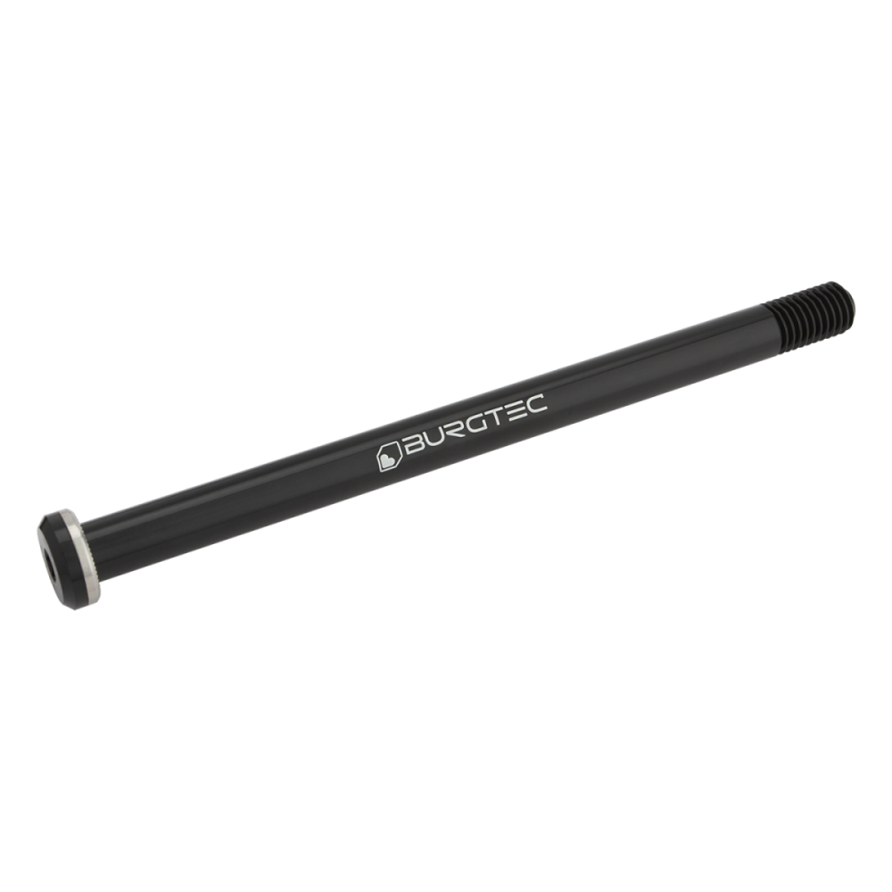 Burgtec 180mm x 12mm 1.00mm Pitch Rear Axle, Burgtec Black