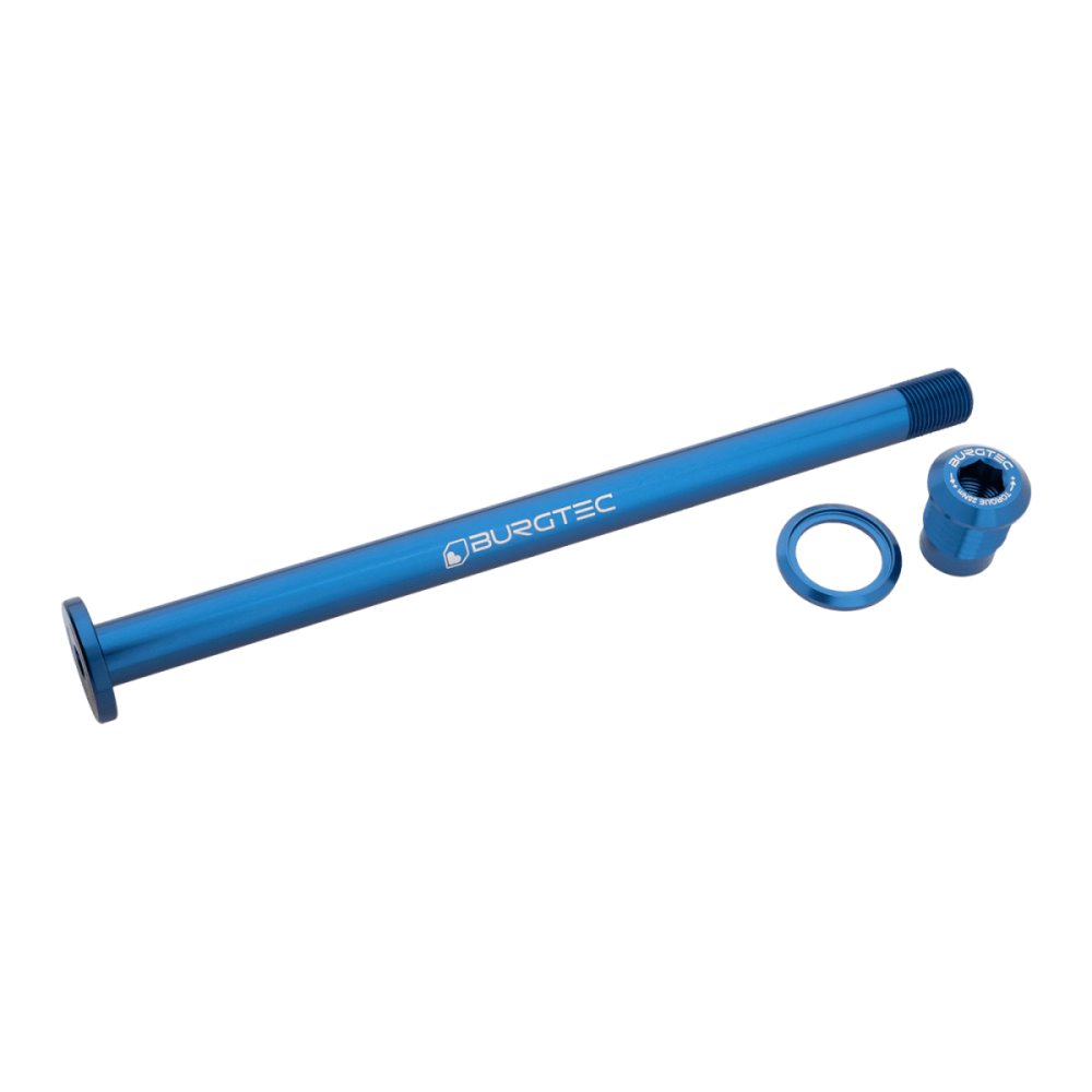 Burgtec Evil 183.5mm Rear Axle - Deep Blue