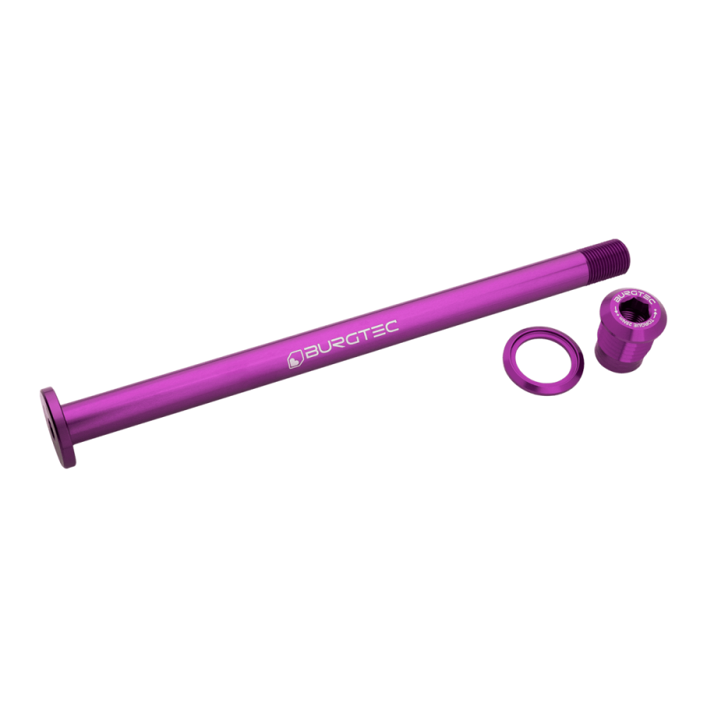 Burgtec Evil 183.5mm Rear Axle - Purple Rain