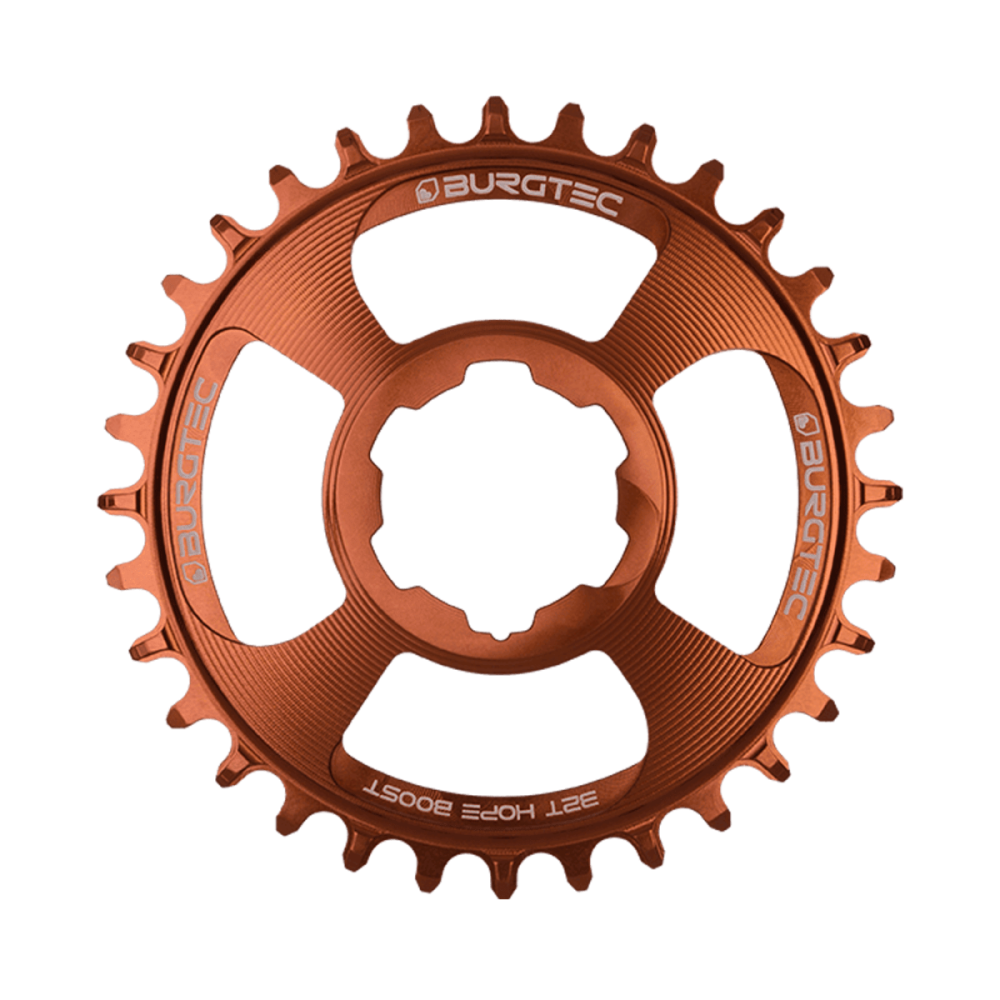 Burgtec Thick Thin Chainring for Hope Boost Direct Mount - 32T - Kash Bronze