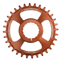 Burgtec 3mm Offset Thick Thin Chainring for Race Face Cinch - 28T - Kash Bronze