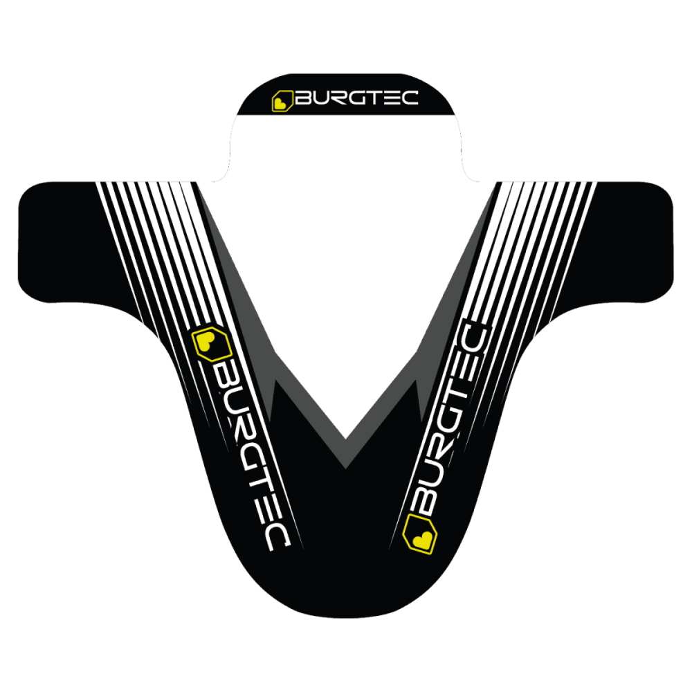 Burgtec Moto Mudguard - White