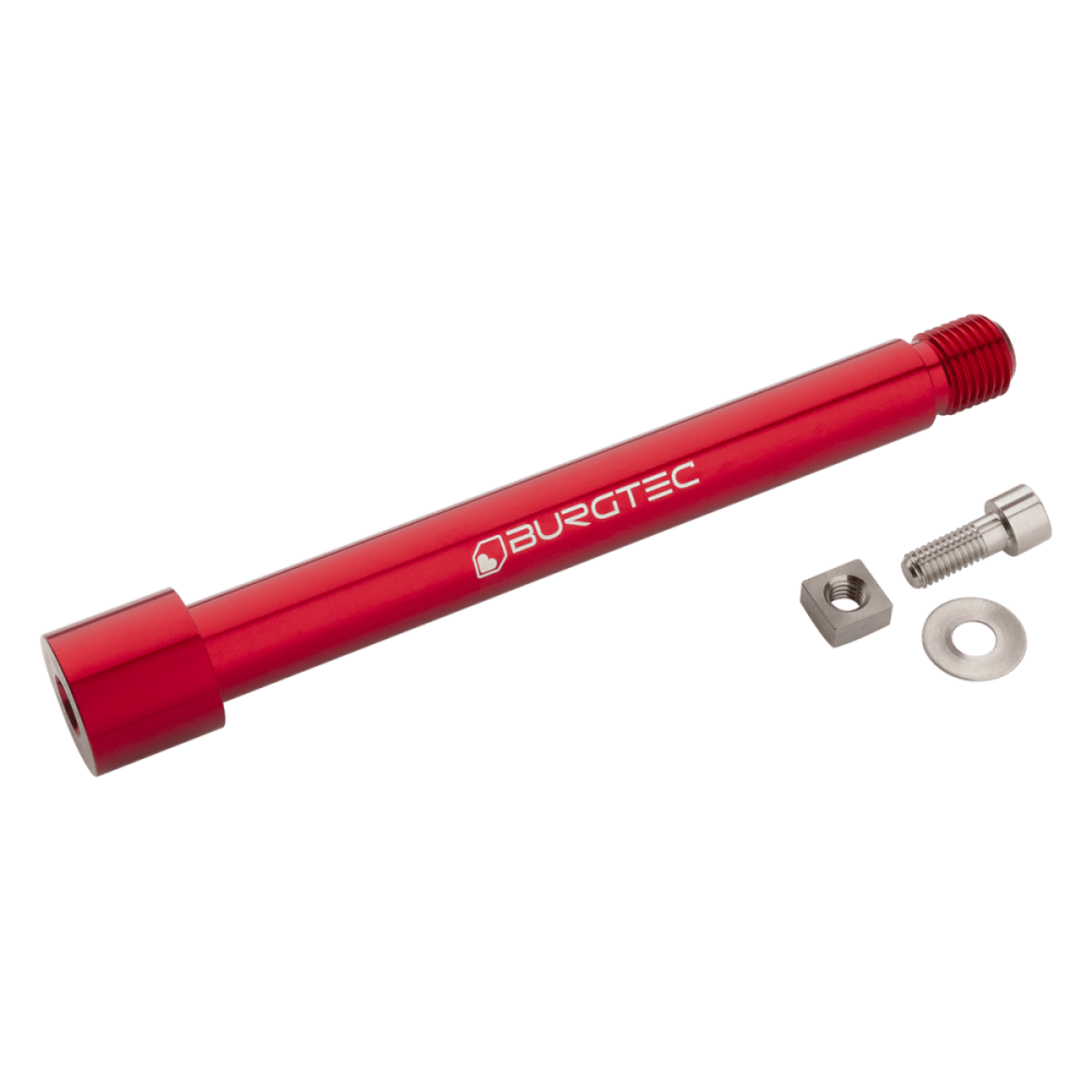 Burgtec Fox KaboltX Fork Axle - Race Red