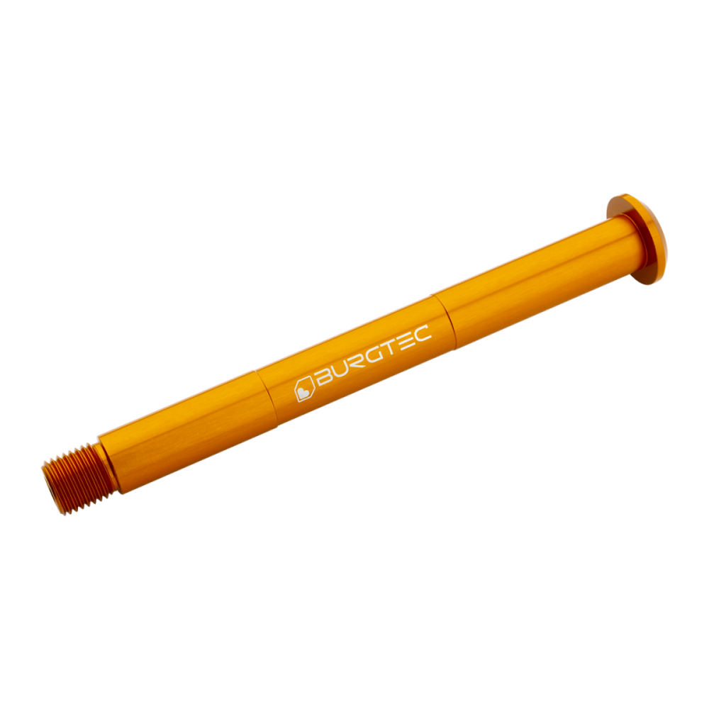 Burgtec Fox Kabolt 110 Fork Axle - Iron Bro Orange