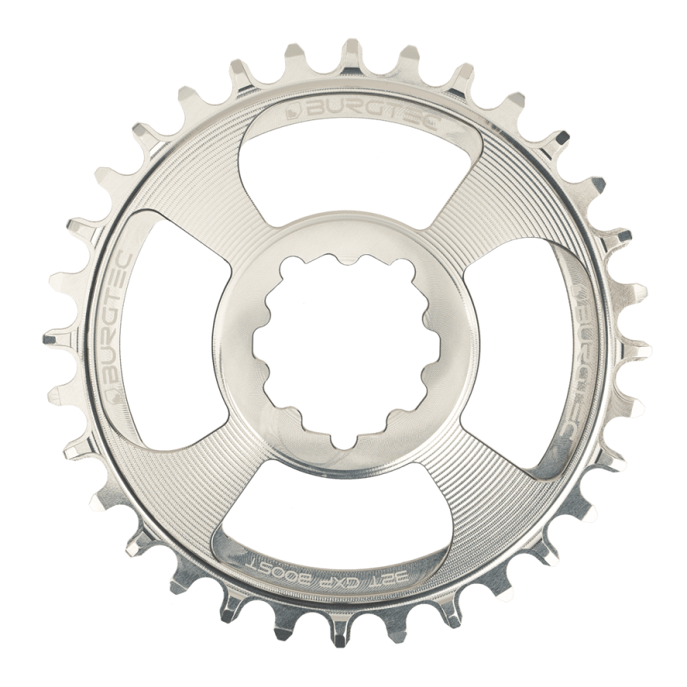 Burgtec 3mm Offset Thick Thin Chainring for SRAM 3-Bolt - 30T