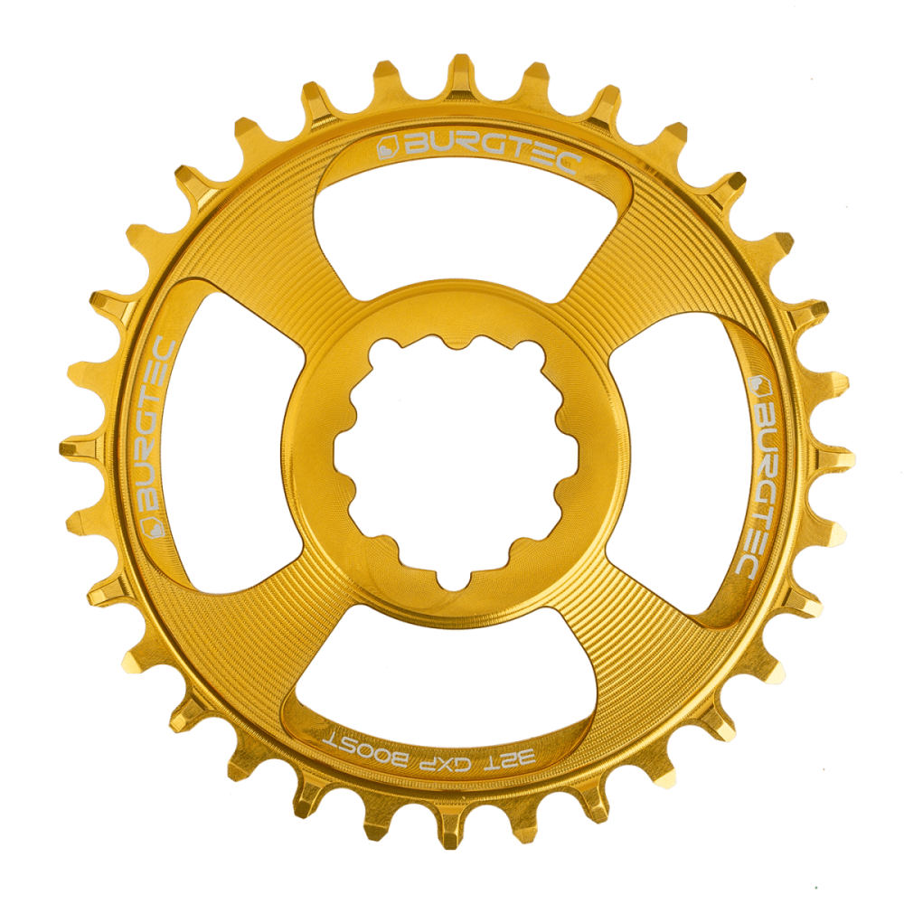 Burgtec 3mm Offset Thick Thin Chainring for SRAM 3-Bolt - 30T