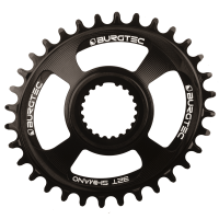 Burgtec Oval Shimano Direct Mount Thick Thin Chainring - 32T - Kash Bronze
