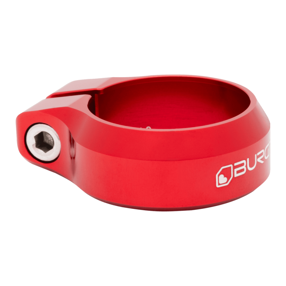 Burgtec Seat Clamp - 38.6mm Diameter - Race Red