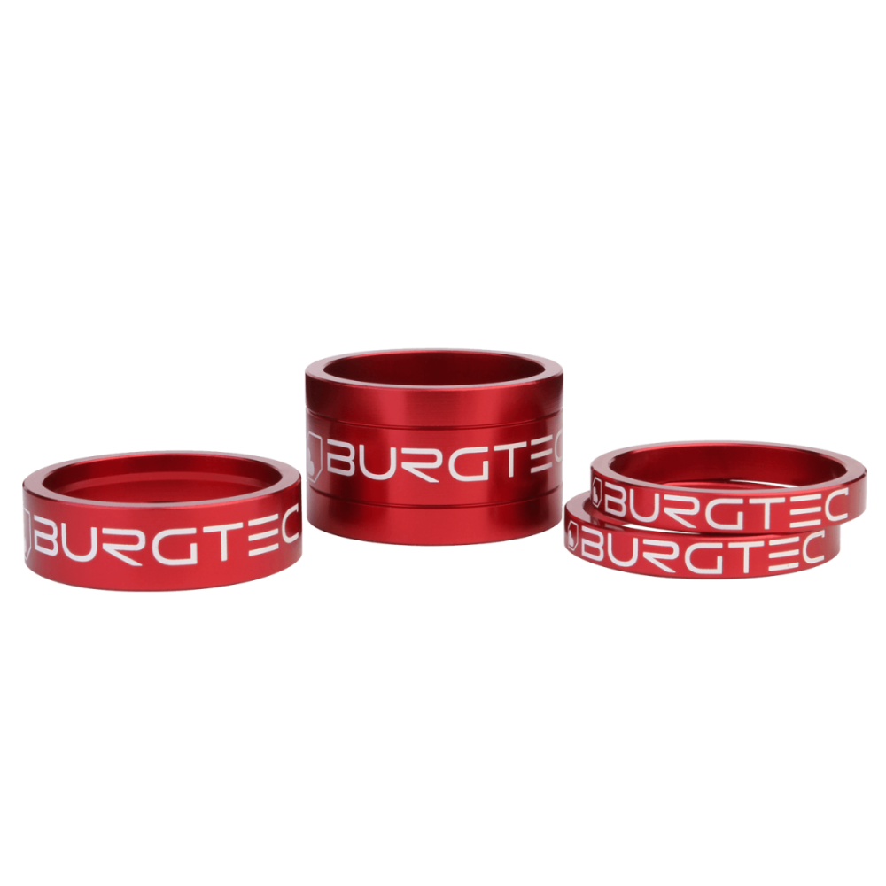 Burgtec Stem Spacers (5mm Spacer x2, 10mm Spacer, 20mm Spacer)