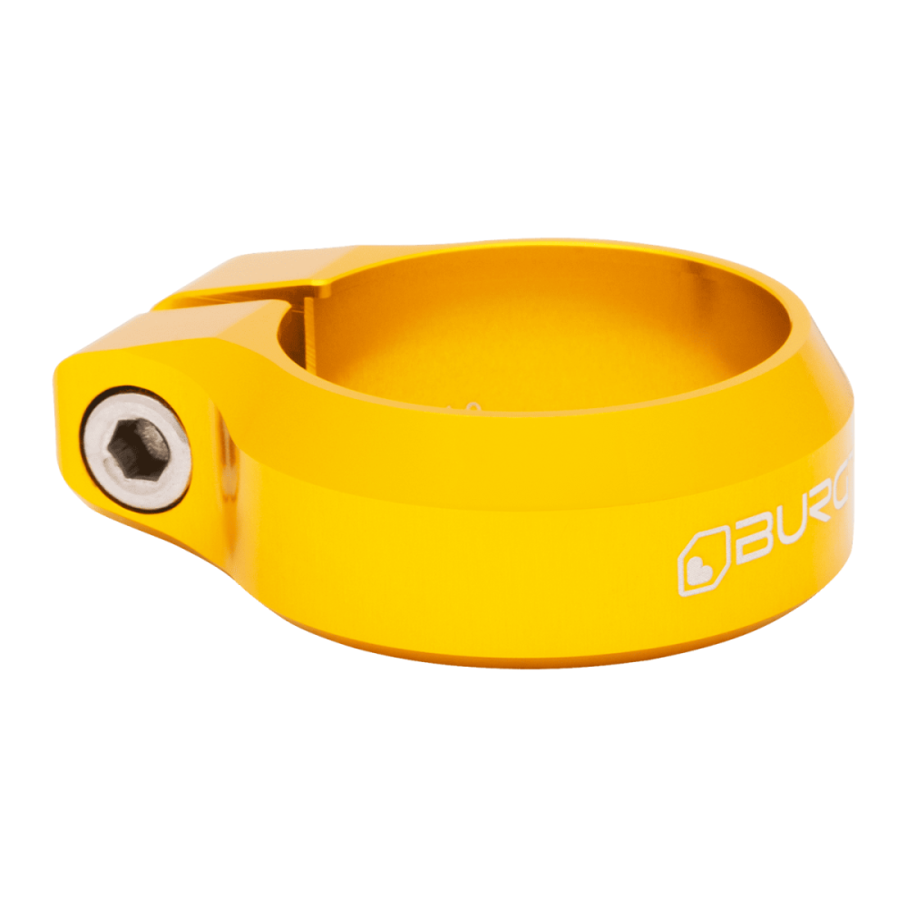 Burgtec Seat Clamp - 39.7mm Diameter - Bullion Gold, Burgtec Bullion Gold