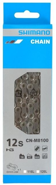 Shimano XT/Ultegra 22 Kette, CN-M8100, 126