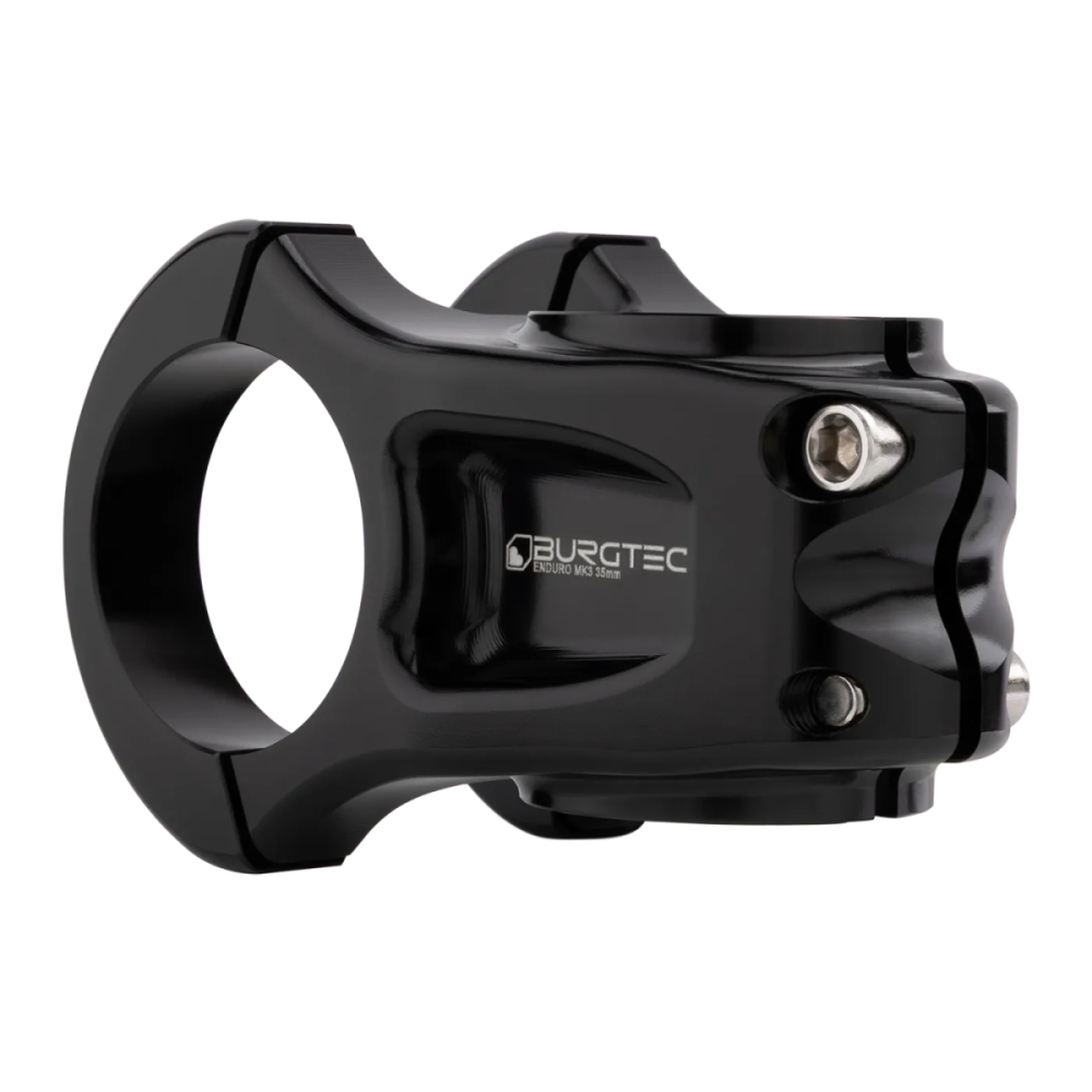 Burgtec Enduro MK3 Stem - 31.8 Clamp - 50mm Reach - Black, Burgtec Black