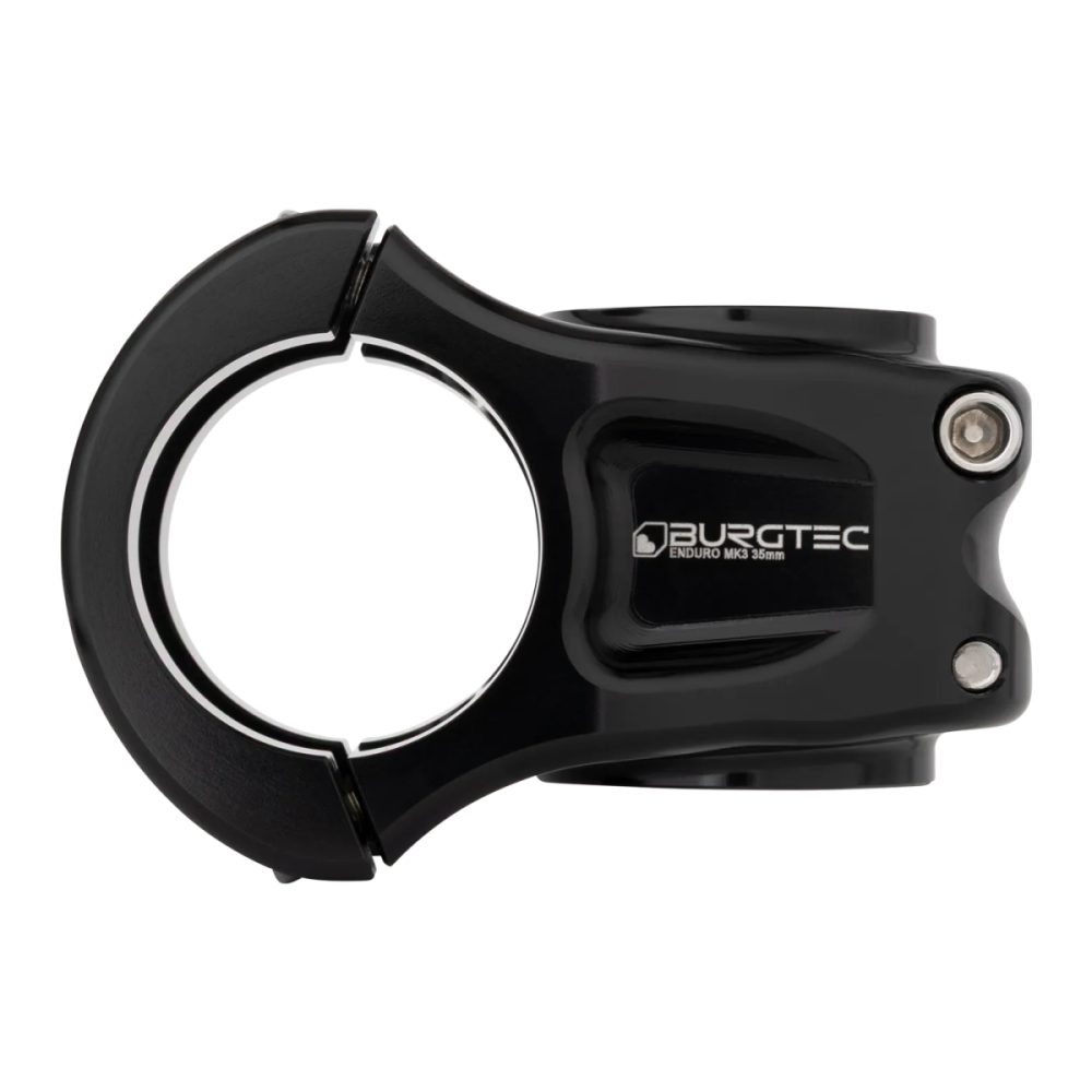 Burgtec Enduro MK3 Stem - 31.8 Clamp - 50mm Reach - Black, Burgtec Black