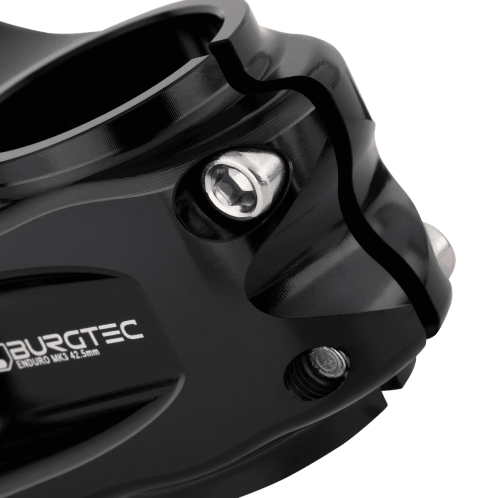 Burgtec Enduro MK3 Stem - 31.8 Clamp - 50mm Reach - Black, Burgtec Black