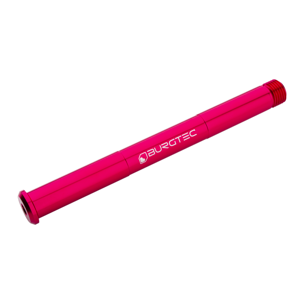 Burgtec Rockshox Boost Fork Axle - Toxic Barbie Pink