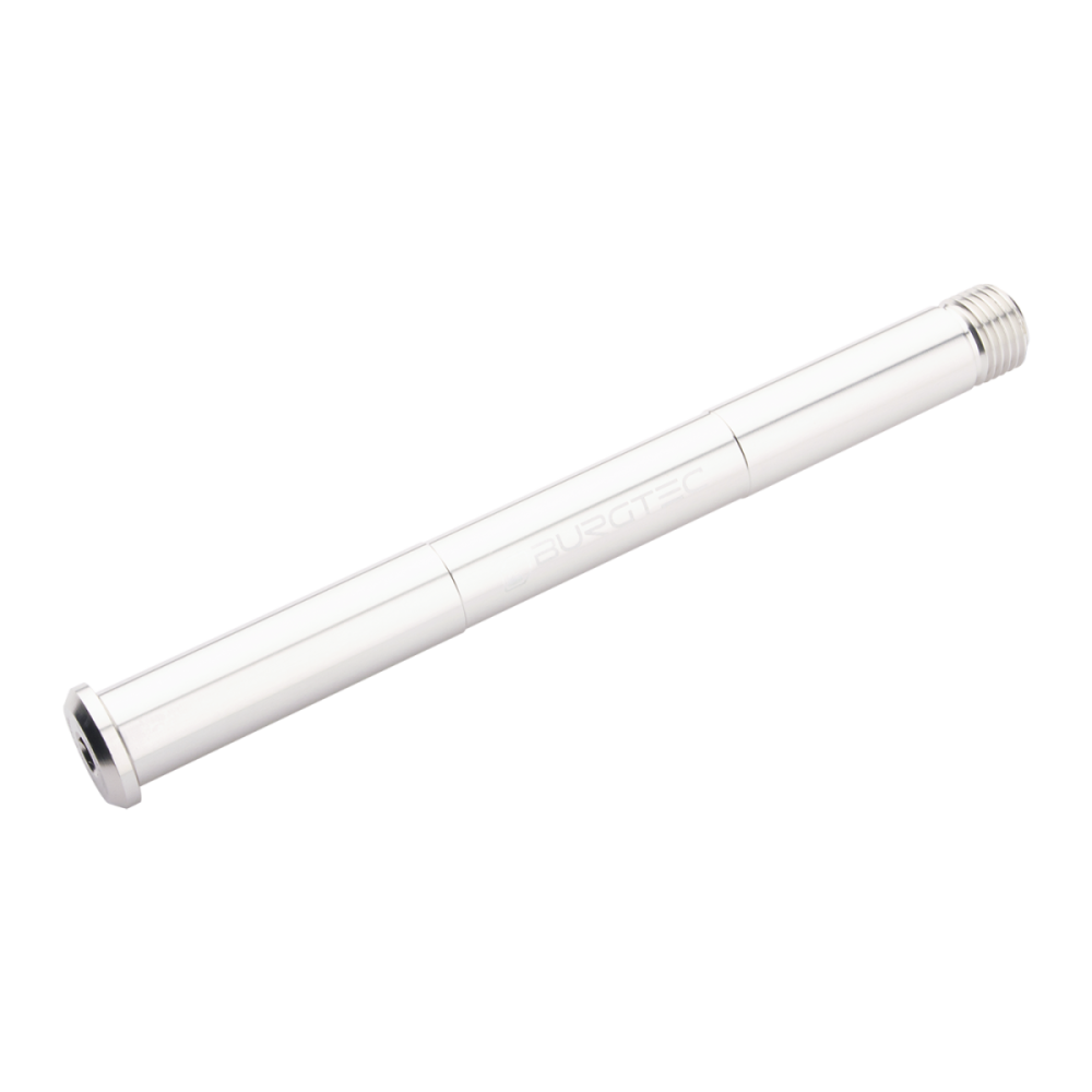 Burgtec Rockshox Boost Fork Axle - Rhodium Silver