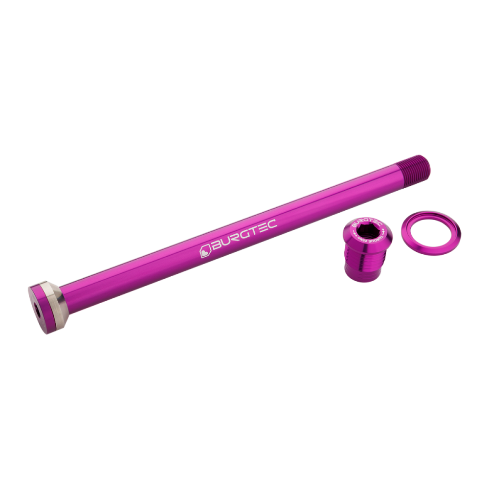 Burgtec Canyon 173mm Rear Axle - Black, Burgtec Black