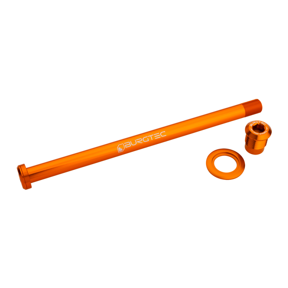 Burgtec Trek Session 194mm Rear Axle Toxic Barbie Pink