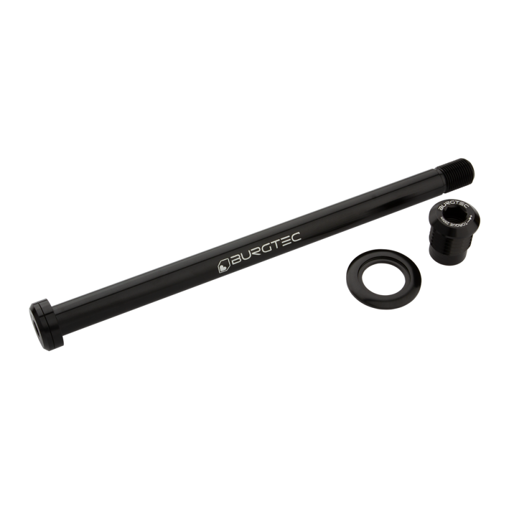 Burgtec Trek 184.5mm Rear Axle Bullion Gold, Burgtec Bullion Gold