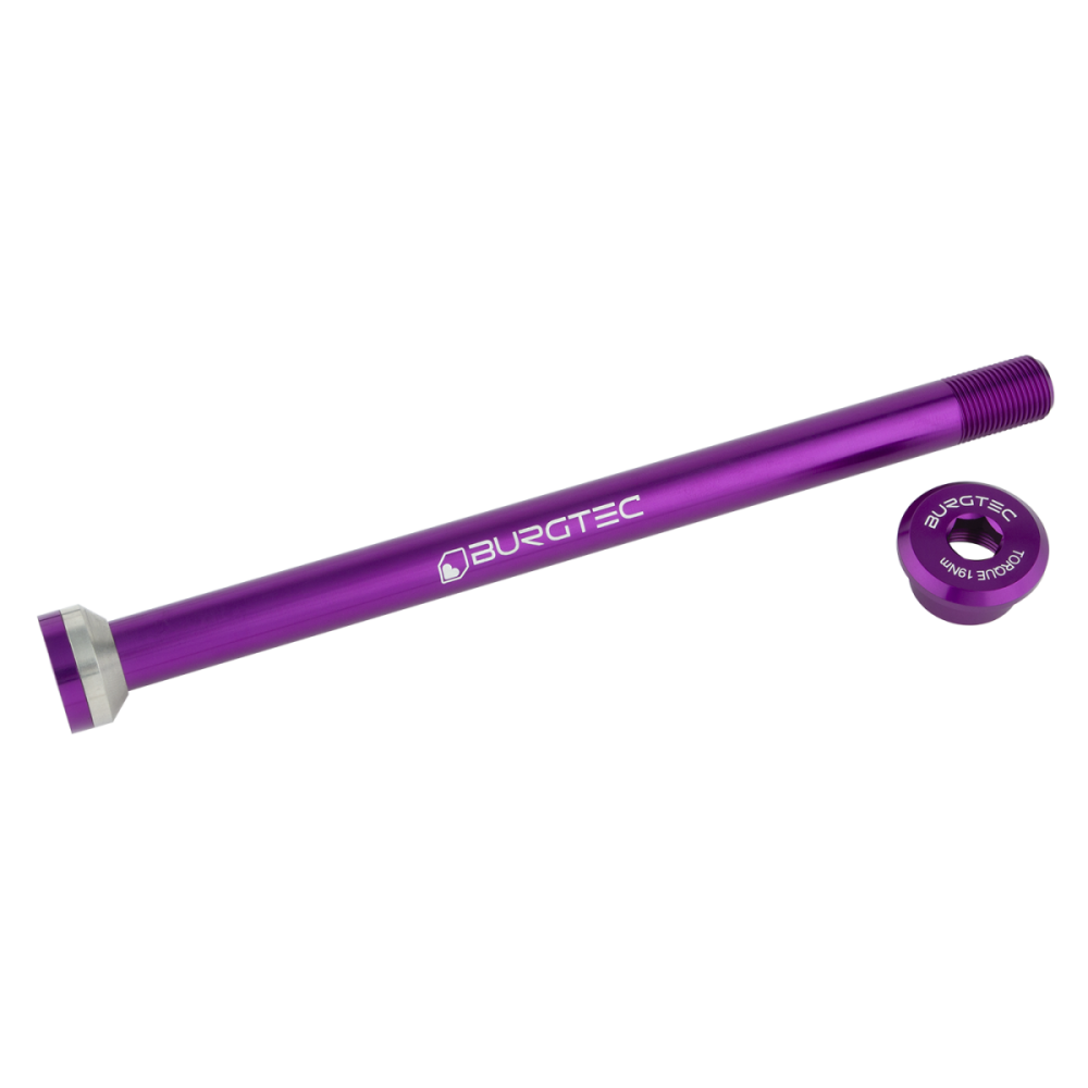 Burgtec Transition 171mm Rear Axle - Toxic Barbie Pink