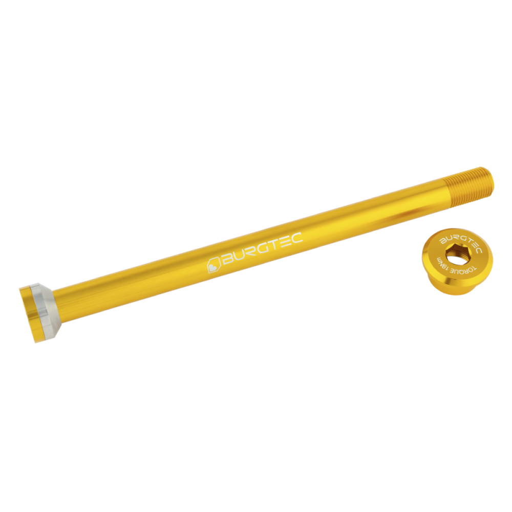 Burgtec Transition 171mm Rear Axle - Toxic Barbie Pink