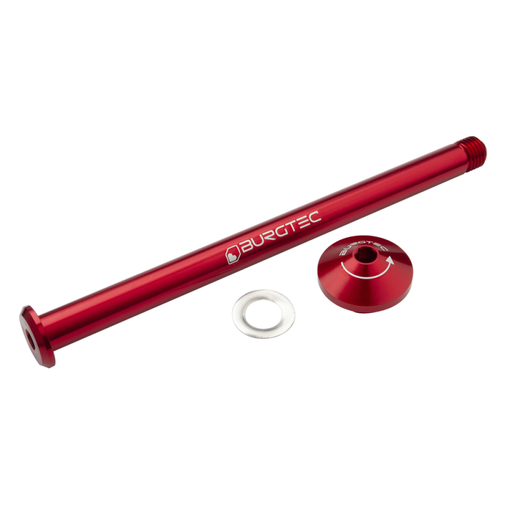Burgtec Yeti 171mm Rear Axle - Colorado Blue