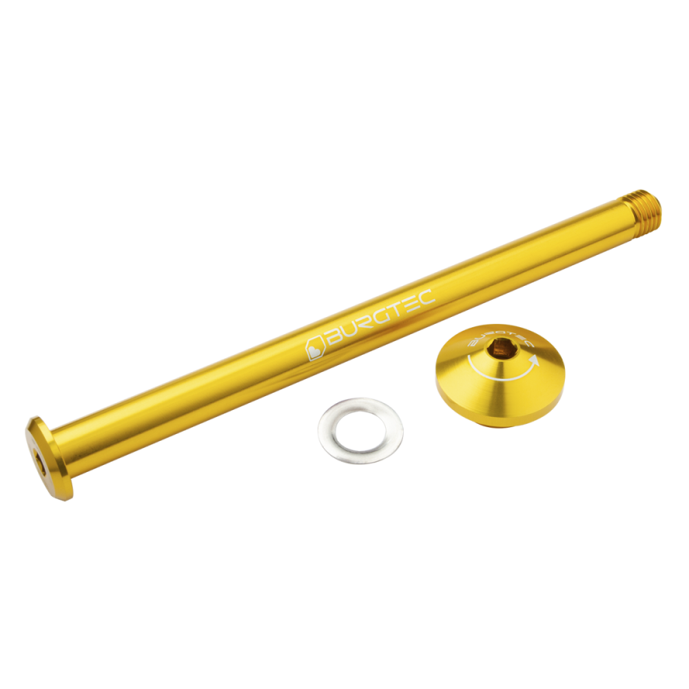 Burgtec Yeti 171mm Rear Axle - Colorado Blue
