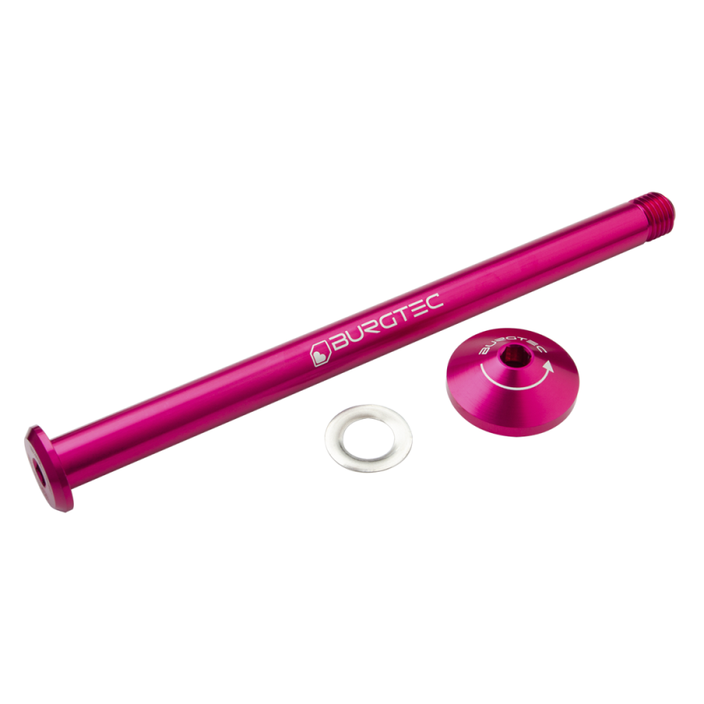 Burgtec Yeti 171mm Rear Axle - Colorado Blue
