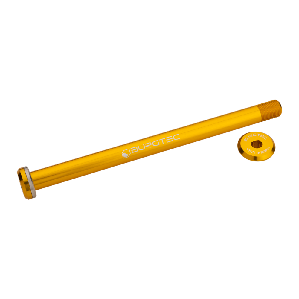 Burgtec Santa Cruz 168.5mm Rear Axle - Iron Bro Orange