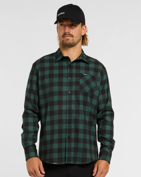 Dharco Mens Tech Long Sleeve Party Shirt | Gus