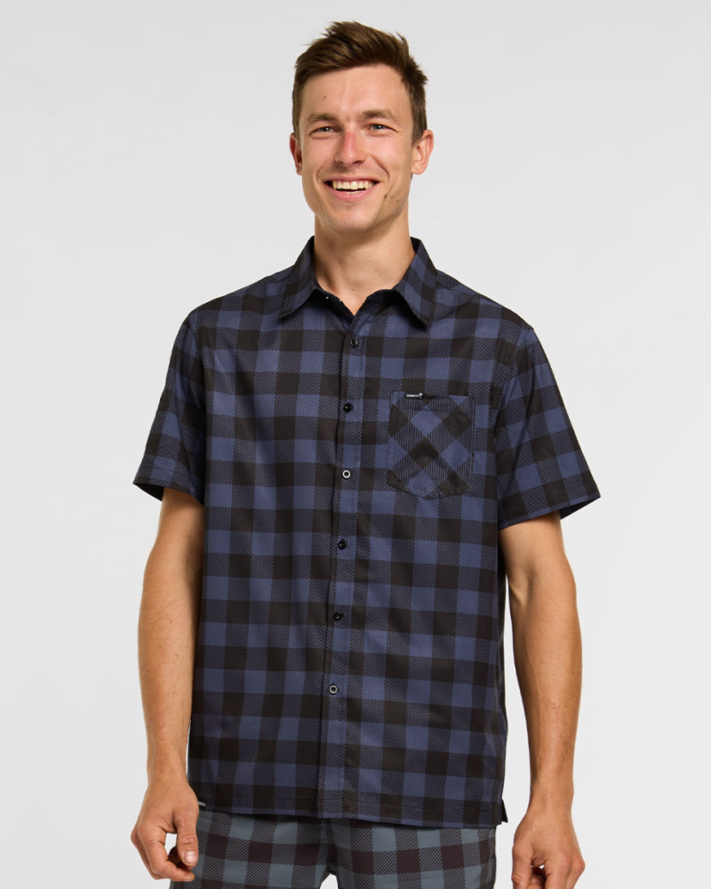 Dharco Mens Tech Party Shirt - Jet
