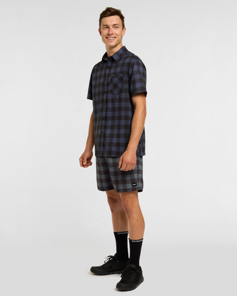 Dharco Mens Tech Party Shirt - Jet