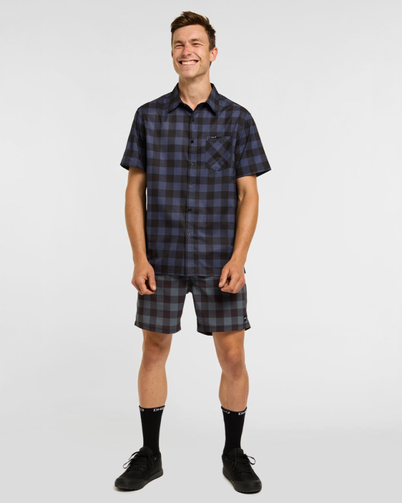 Dharco Mens Tech Party Shirt - Jet