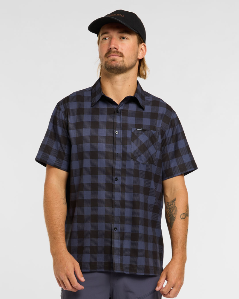 Dharco Mens Tech Party Shirt - Jet