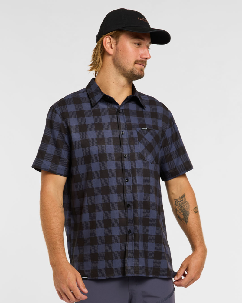 Dharco Mens Tech Party Shirt - Jet