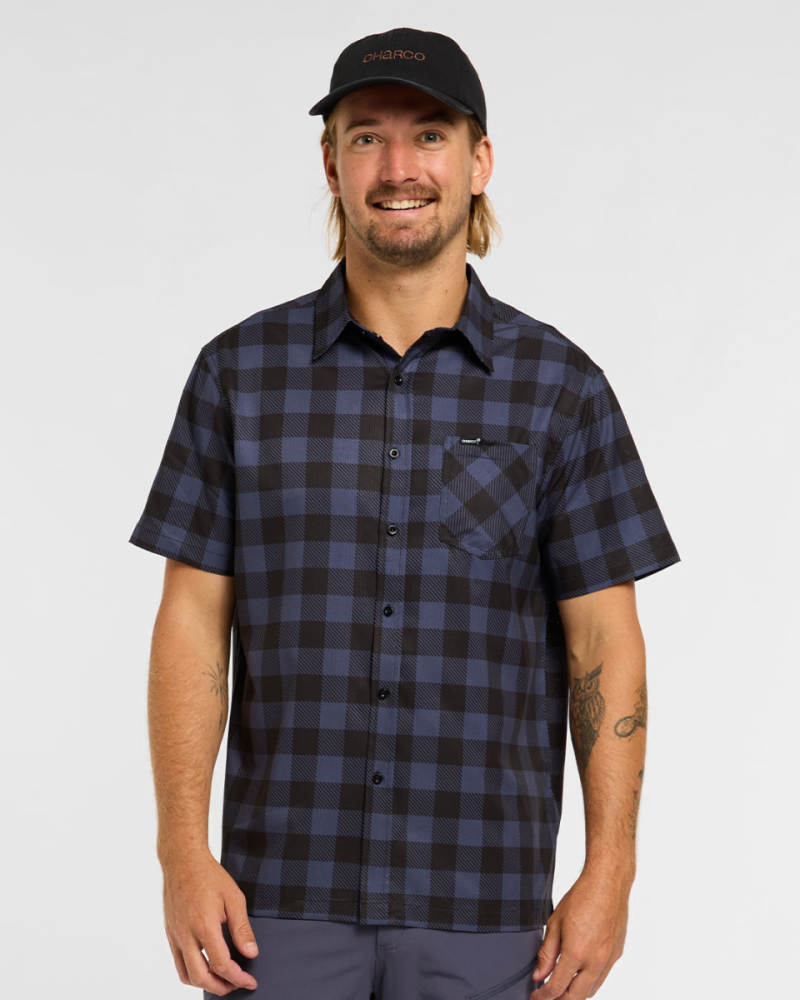 Dharco Mens Tech Party Shirt - Jet