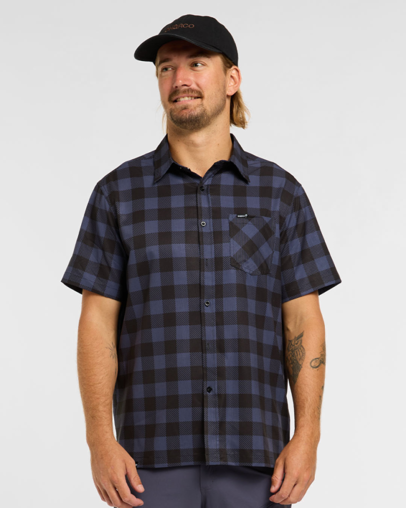 Dharco Mens Tech Party Shirt - Jet