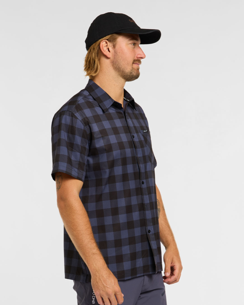 Dharco Mens Tech Party Shirt - Jet