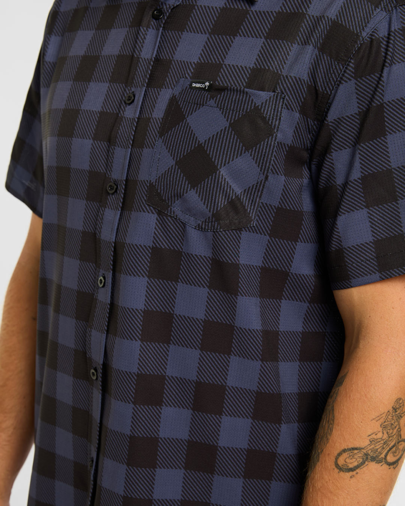 Dharco Mens Tech Party Shirt - Jet