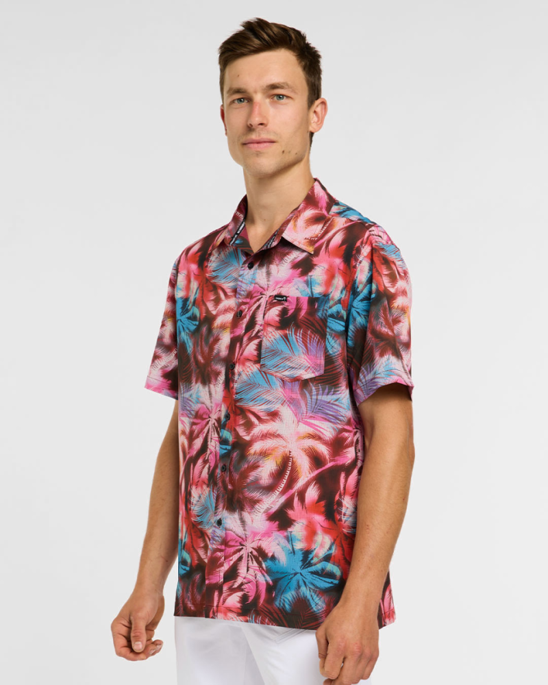 Dharco Mens Tech Party Shirt | Nebula, L