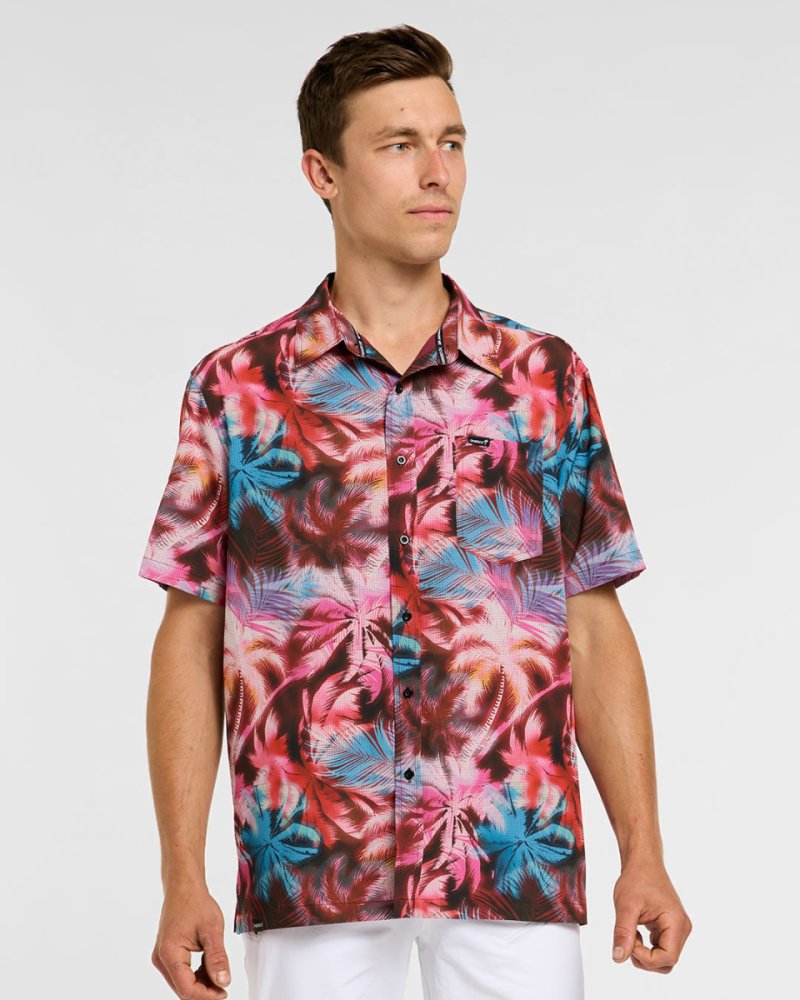 Dharco Mens Tech Party Shirt | Nebula, L