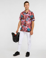 Dharco Mens Tech Party Shirt | Nebula, L