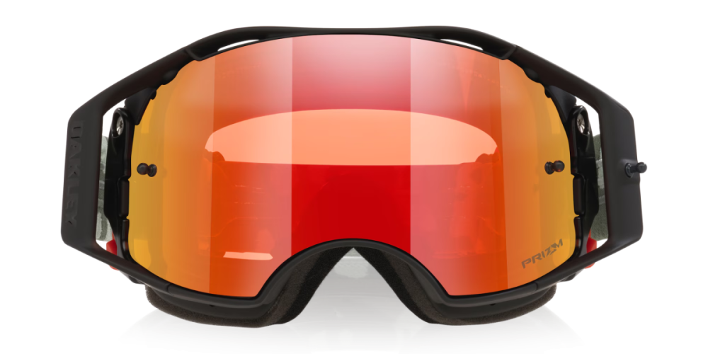 Oakley Airbrake MTB Grn Camo / Prizm Trail Torch