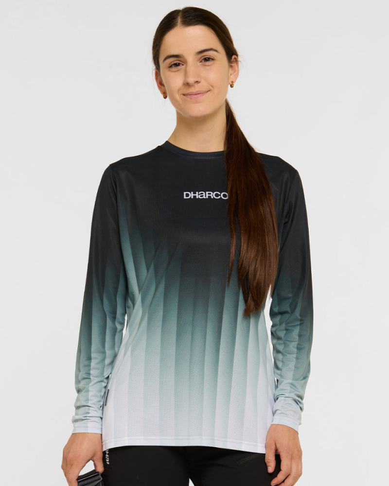 Dharco Womens Race Jersey | Midnight Prism, L