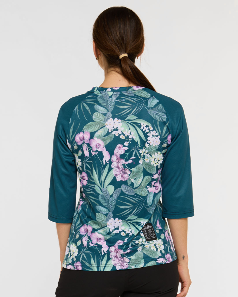 Dharco Womens 3/4 Sleeve Jersey | Wild Orchid, XS