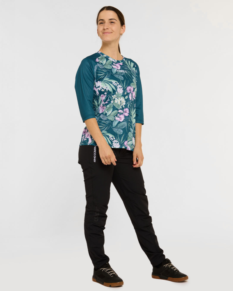 Dharco Womens 3/4 Sleeve Jersey | Wild Orchid, XS