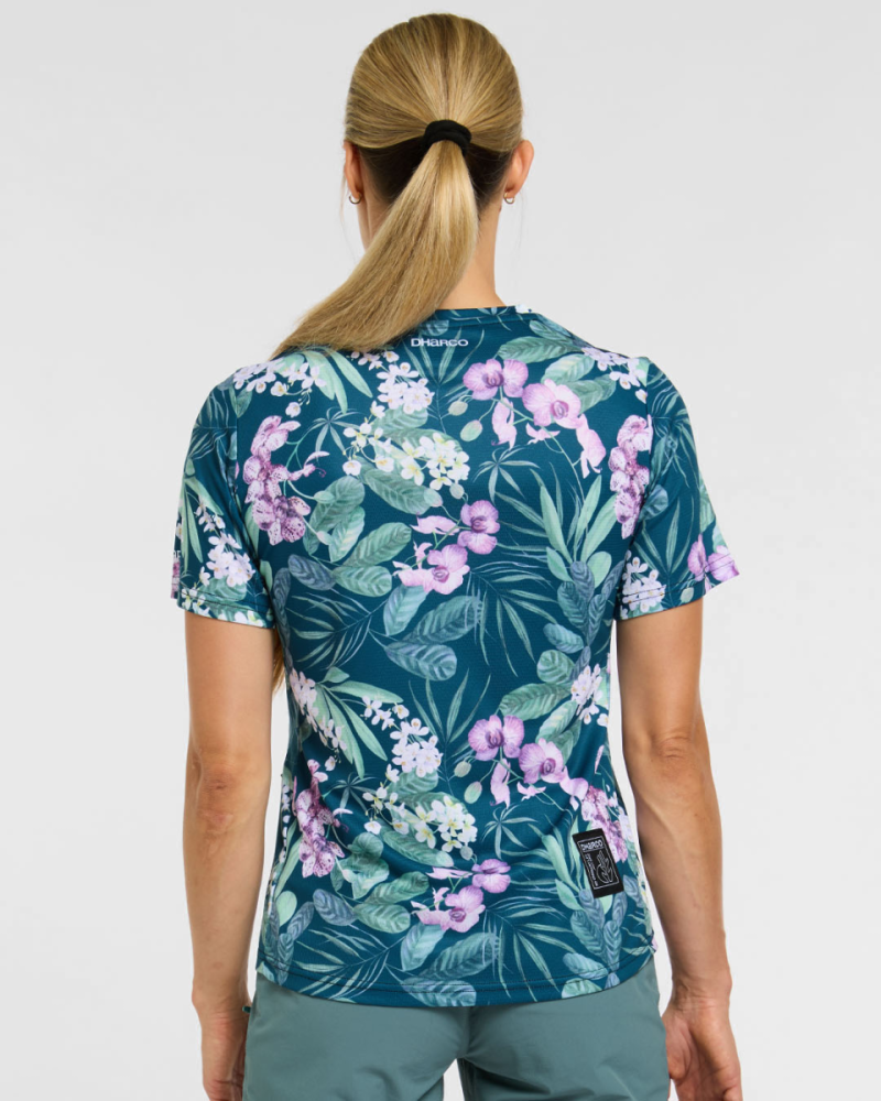 Dharco Womens Short Sleeve Jersey | Wild Orchid, S
