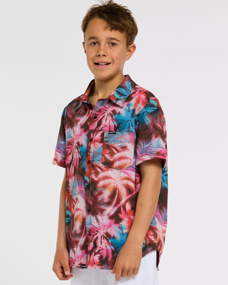 Dharco Youth Tech Party Shirt | Nebula, YL/10