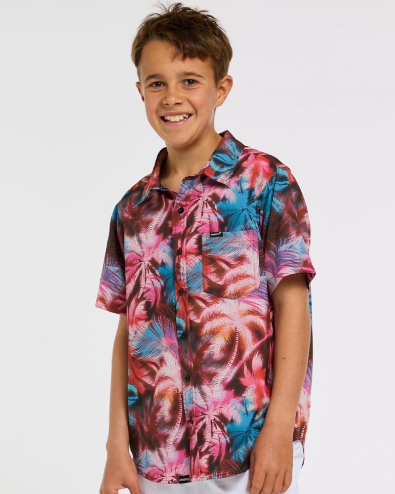 Dharco Youth Tech Party Shirt | Nebula, YL/10