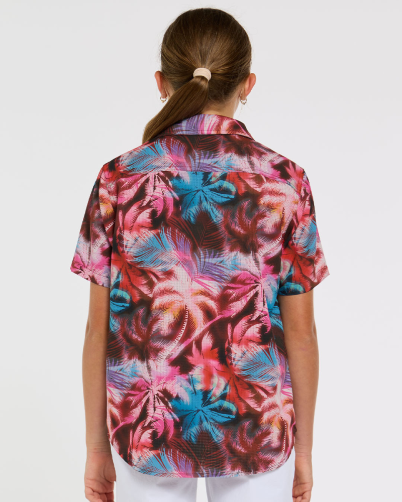 Dharco Youth Tech Party Shirt | Nebula, YL/10